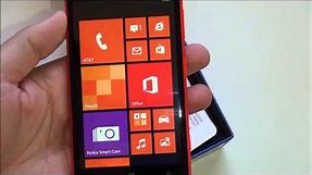 Nokia Lumia 625 - Unboxing and first impressions