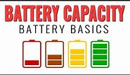 BATTERY BASICS - Battery Capacity Explained - Understanding Amp Hours, C-Rate, 20 Hour Rate & More