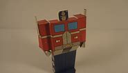 How To Make A Transforming Papercraft Optimus Prime