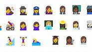 Google's new emoji will improve gender equality by representing both male & female