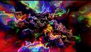 Abstract Dreamscape Trippy Relaxing Cool TV PC OLED 4K Long Screensaver Wallpaper Background Video