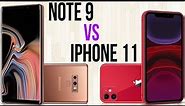 Note 9 vs iPhone 11 (Comparativo)
