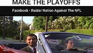 The all the haters saying... - Raider Nation Against The NFL