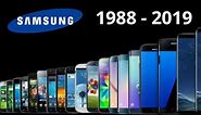 All Samsung Phones Evolution 1988 to 2019