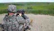 MK19 Grenade Launcher shoot.