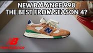 New Balance 998 "Orange with Royal" - Best From Season 4?