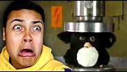 DON’T PUT FURBY IN A HYDRAULIC PRESS (Reacting To Memes)
