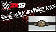 WWE2K19: How to make advanced logos