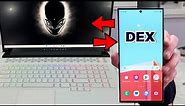 How To Connect Samsung Dex to Laptop Wirelessly | Use Wireless Dex on your Phone and PC