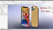 Design Iphone 13 Series || Apple || iphone 13 pro max || Solidwork & AutoCAD