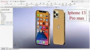 Design Iphone 13 Series || Apple || iphone 13 pro max || Solidwork & AutoCAD