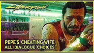 Cyberpunk 2077 - Pepe's Cheating Wife, Raymond Chandler Evening Side Job (All Dialogue Choices)