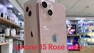 iphone 15 rose color 256GB #viralvideo #tiktoksouthafrica