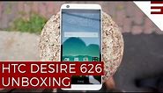 HTC Desire 626 unboxing