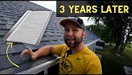 COSTCO Easy On gutter guard review after 3 years- Keep your gutters clean for years!