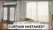5 Rules For Hanging Curtains & Common Mistakes to Avoid!