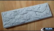 How to make wall brick texture looks like natural stone using alluminium foil