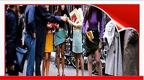 Expansion Of Mini-Skirts In Paris In The Mid-1960S !
