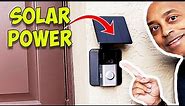 This is the BEST way to Power a RING Doorbell | Solar Powered Charger #ringdoorbell