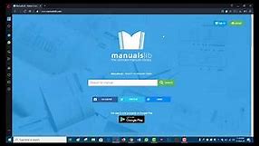 ManualsLib - The Ultimate Manuals Library, 100% free