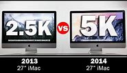 27" 5k Retina iMac Vs 27" 2.5K iMac In-Depth Comparison