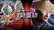 Thor VS Raiden (Marvel VS Mortal Kombat) | DEATH BATTLE!