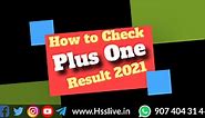 How to Check Higher Secondary(DHSE) Plus One Result?