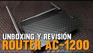 Revisión y unboxing del Router AC1200 , una buena opción para el hogar
