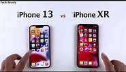 iPhone 13 vs iPhone XR | SPEED TEST