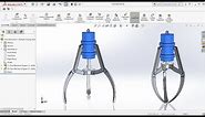 Claw Machine Gripper Design Assembly and Animation in Solidworks