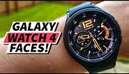 Top 10 Best Analog Galaxy Watch 4 Faces For Galaxy Watch 4 Classic & Wear OS Devices