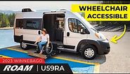 Must See! Wheelchair Accessible RV | Winnebago Roam AE Walkthrough Tour