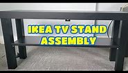 How to assemble IKEA LACK Tv Stand (Unboxing and Assembling)