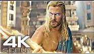 Revenge Of Hercules (2022) 4K Scene | Thor 4: Love And Thunder - Thor vs Zeus Fight Movie Clip