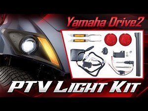 Yamaha Drive 2 PTV Golf Cart Turn Signal Kit