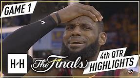 Cleveland Cavaliers vs Golden State Warriors - Game 1 - 4th Qtr Highlights | 2018 NBA Finals