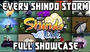 *EVERY* Shindo Storm Character *FULL SHOWCASE* | Every Shindo Life Shindo Storm Character Showcased