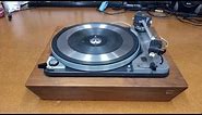 1965 Dual 1019 turntable service