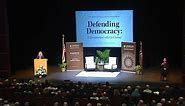 Liz Cheney warns of 'dangerous' Trump at Lehigh University lecture series