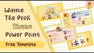 PART #8 📍TEMPLATE PPT Animasi Winnie The Pooh 📍 Free Template