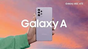 Galaxy A52 & A72: Giới thiệu Galaxy A 2021 Mới | Samsung