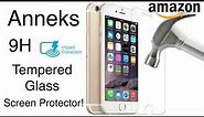 Popio Tempered Glass For Iphone 6, Iphone 6s, Transparent Full Screen Coverage - Amazon Unboxing