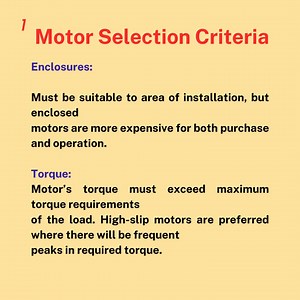 1K views | Motor Selection Criteria: A Quick Guide for Choosing the...