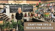 Craft Fair Tips and Tricks/Craft Fair Setup Ideas and Packaging Ideas