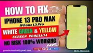 iPhone 13 Pro Max white screen solution No risk 100% working|How to Fix iPhone Stuck on White Screen