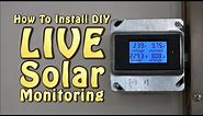 How to Install LIVE Solar Monitoring