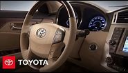 2011-2012 Avalon How-To: Interior Design | Toyota