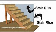 What Is The Total Stair Run And Rise Measurements? - Builder's Questions And Answers