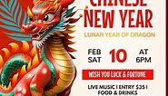 Free Chinese New Year Templates | PosterMyWall