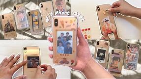 DIY KPOP Phone Cases✨🌈 — let’s decorate bts inspired phone cases🧚🏻‍♀️